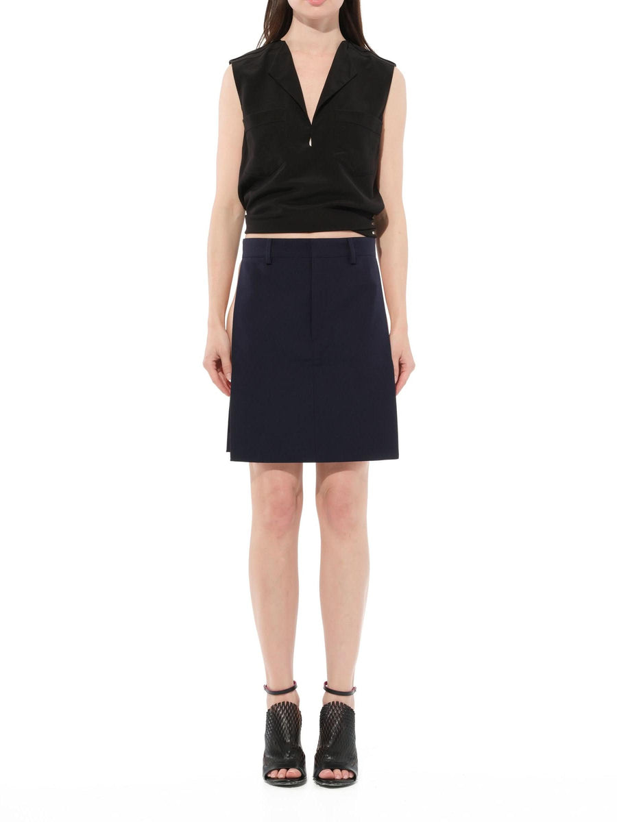 Podium Skirt in Navy