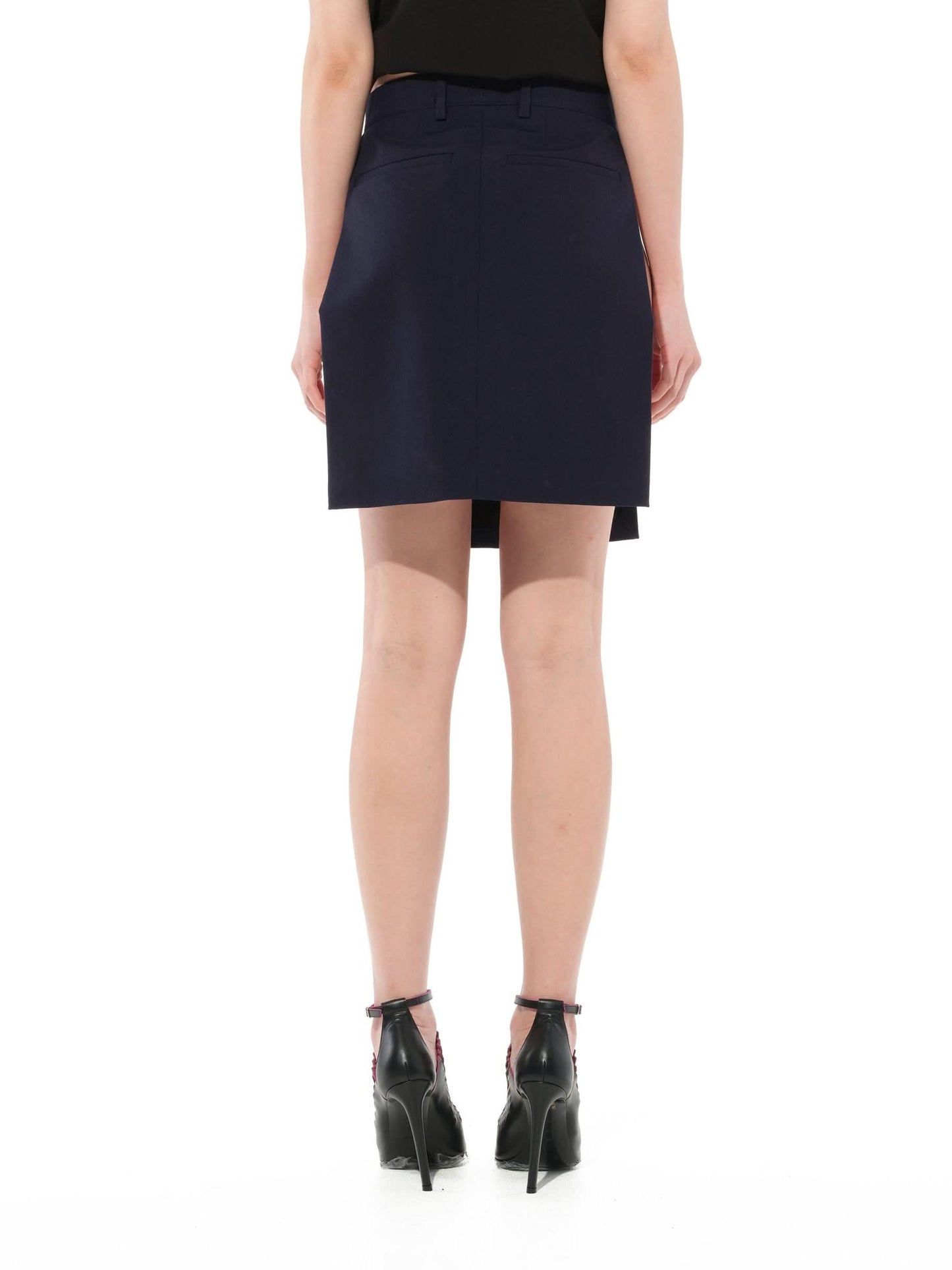 Podium Skirt in Navy