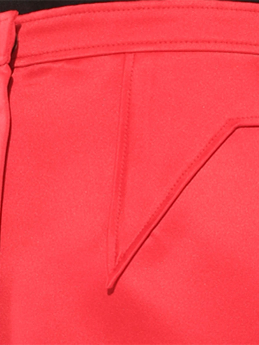 Podium Skirt in Red