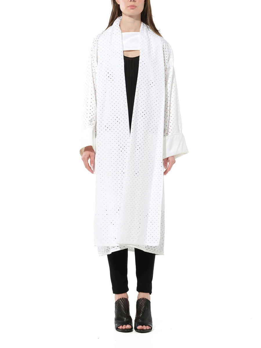 Coat in White