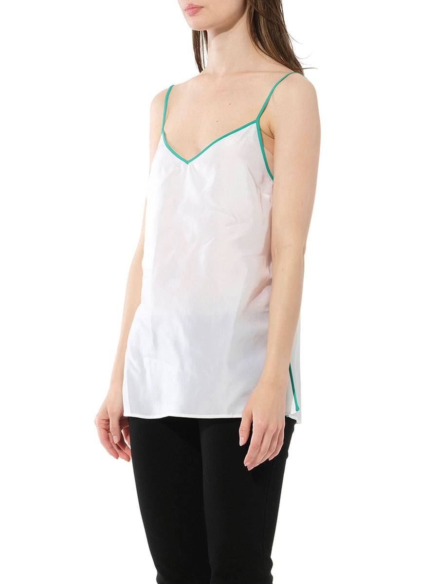 Sleeveless Top in White