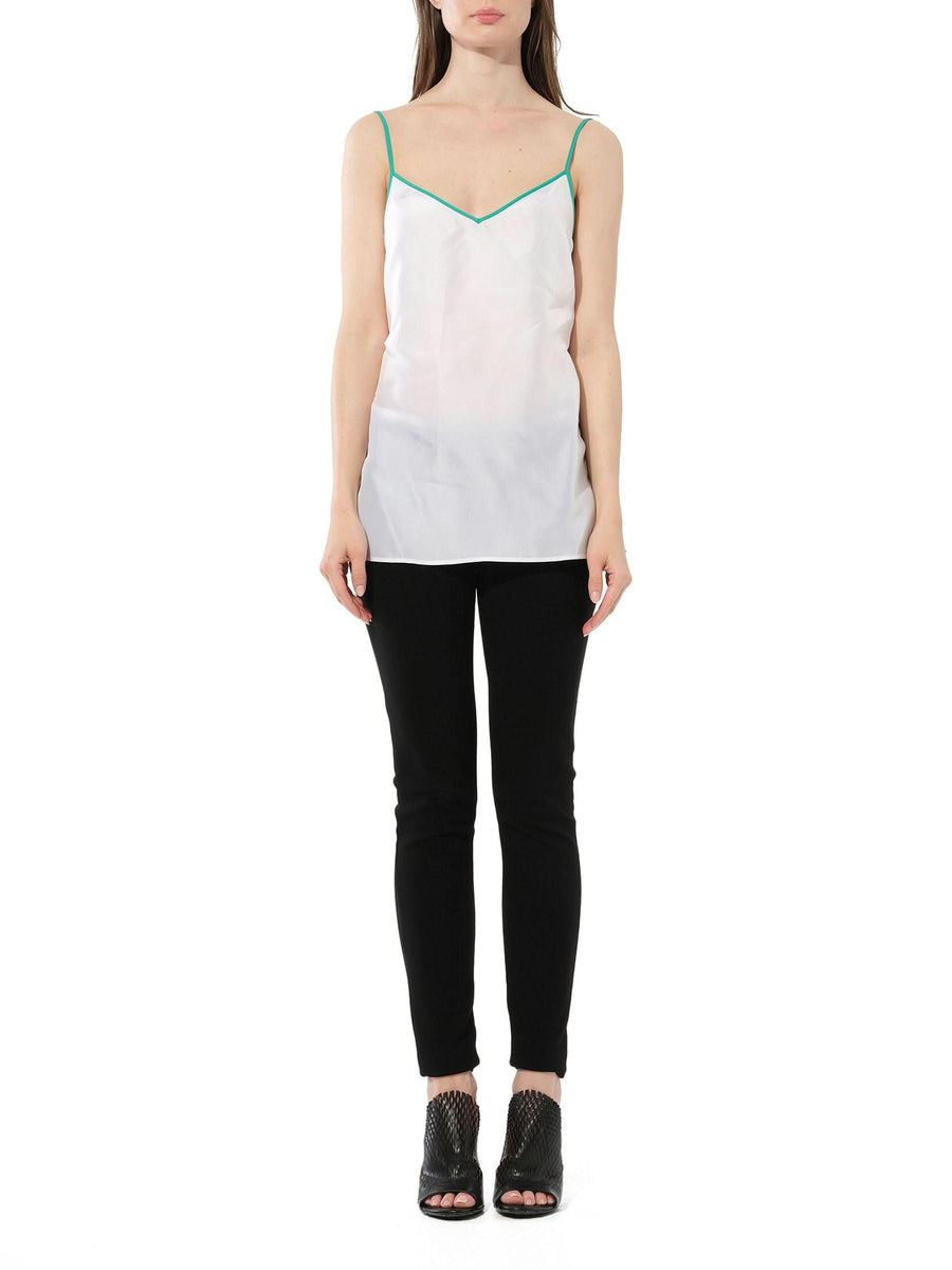 Sleeveless Top in White