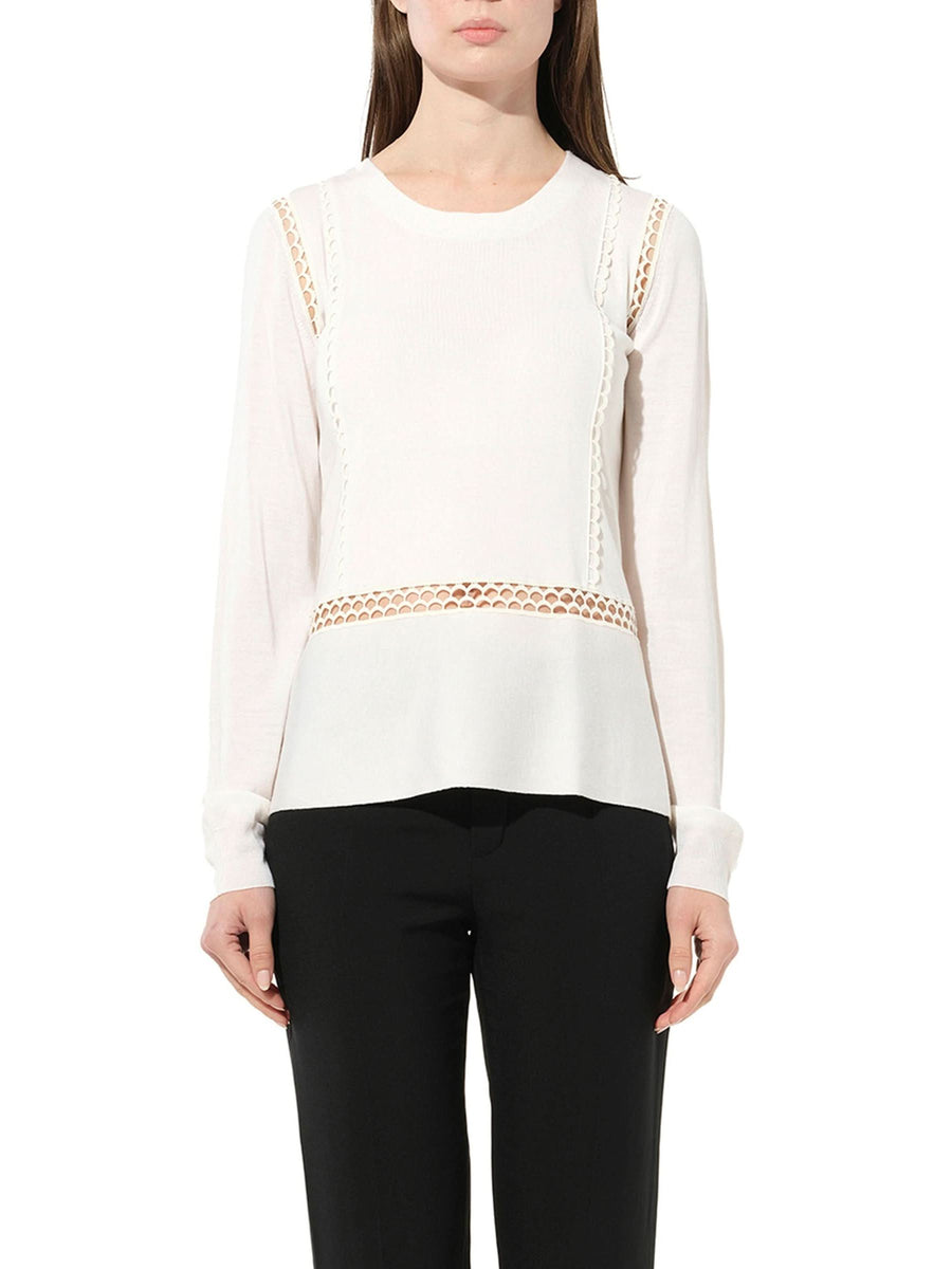 Pullover Sweater in Milk