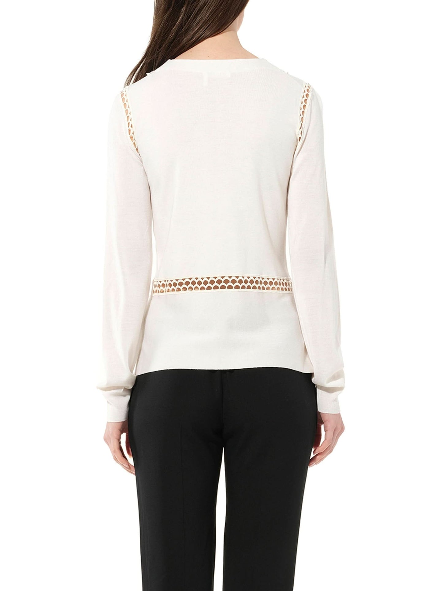 Pullover Sweater in Milk