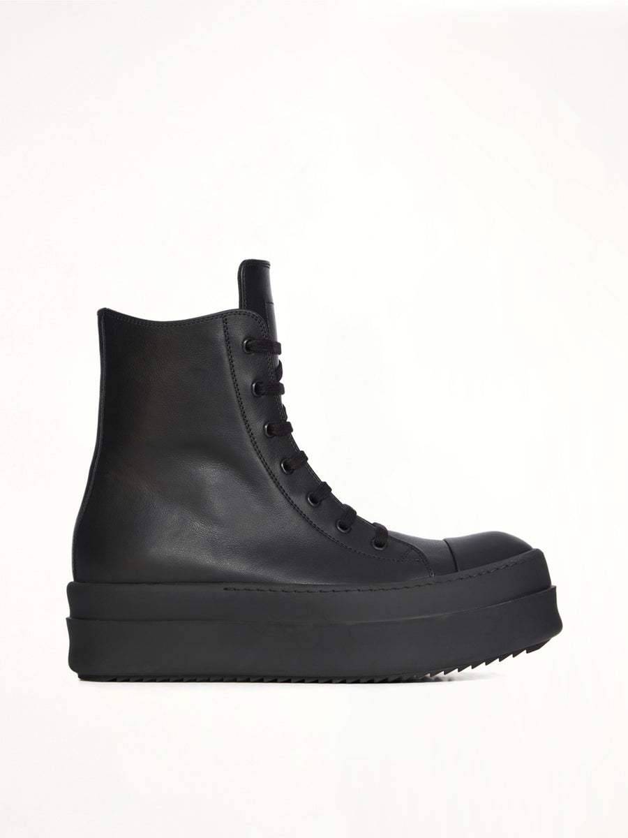 Megabumper Sneaker in Black Side View | RICK OWENS