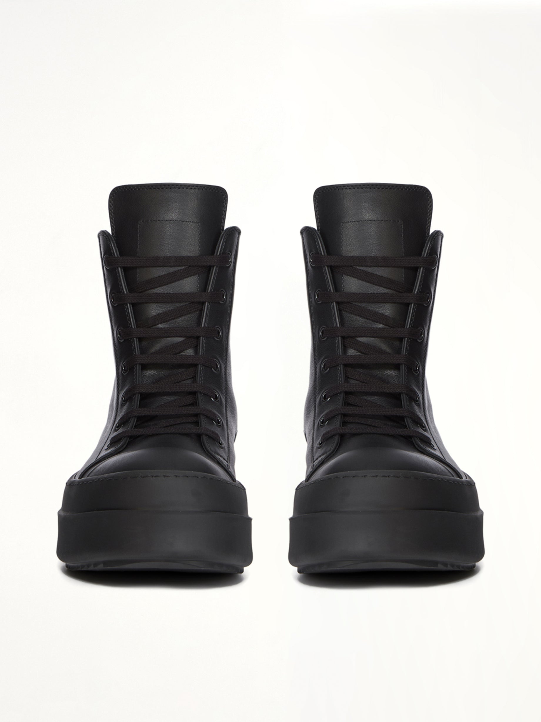 Megabumper Sneaker in Black Top View | RICK OWENS