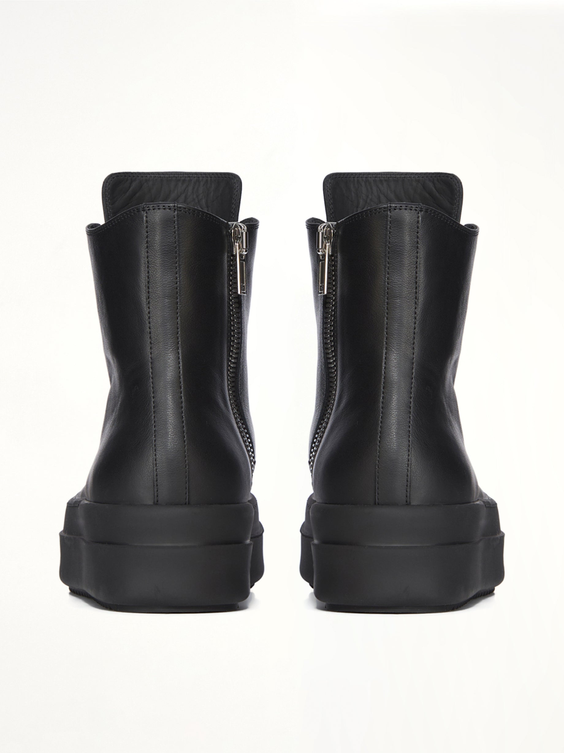 Megabumper Sneaker in Black Front View | RICK OWENS