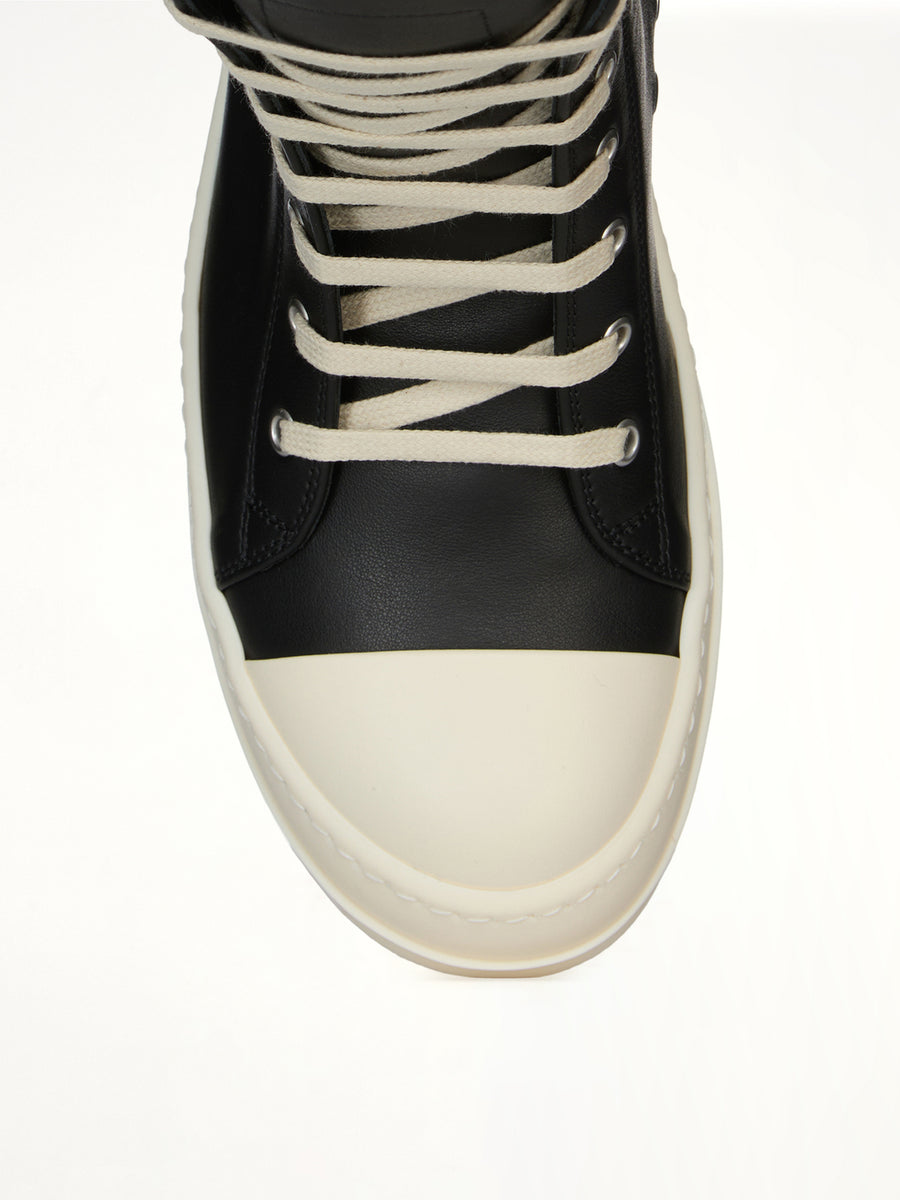 Sneaks in Black/Milk | RICK OWENS