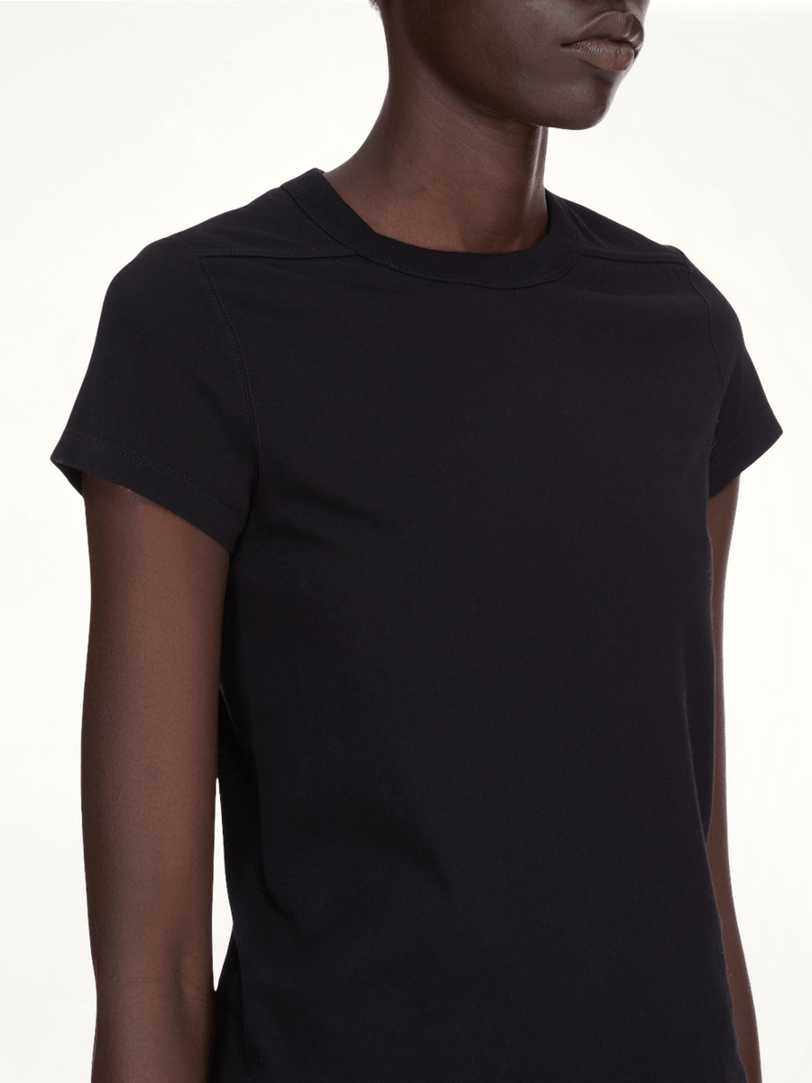 Cropped Level T-Shirt in Black