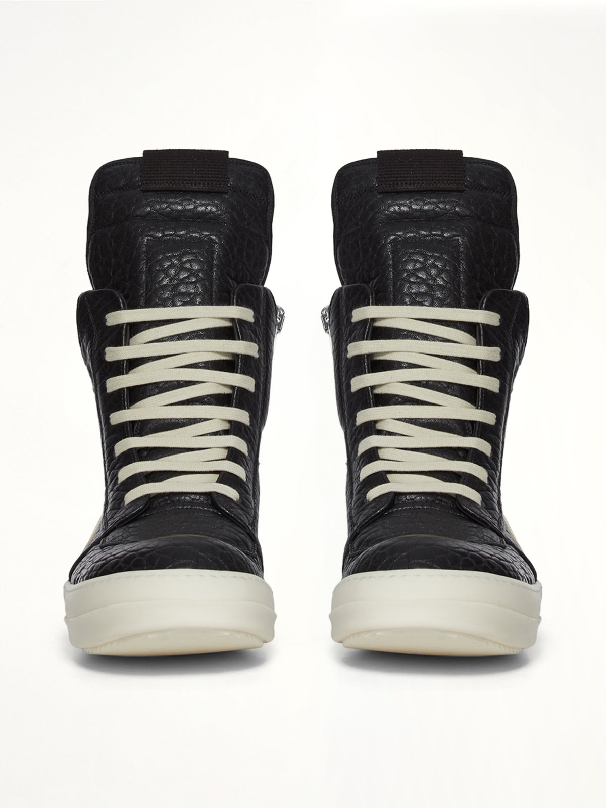 Geobasket Heel Sneaker in Black/Milk