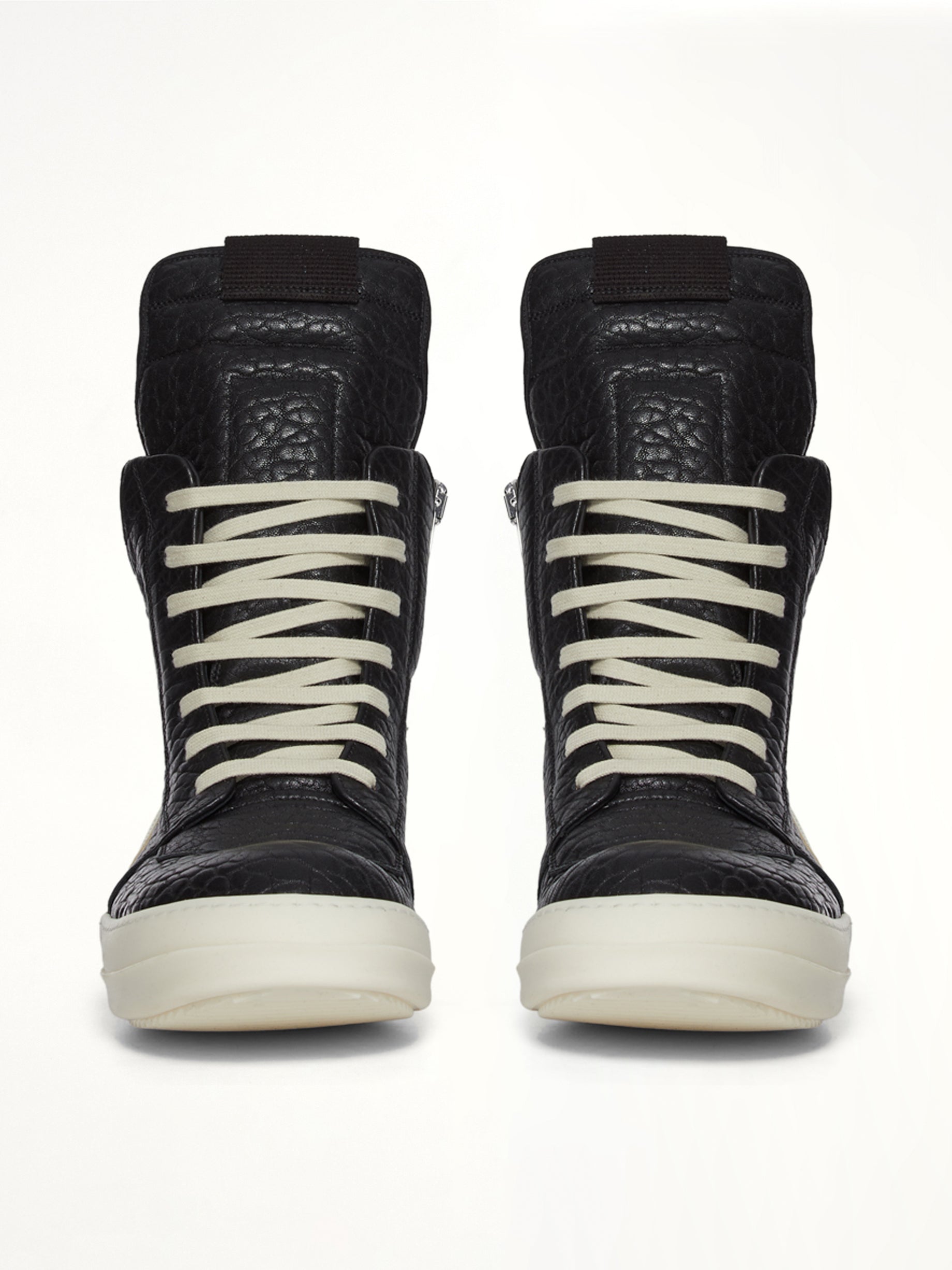 Geobasket Heel Sneaker in Black/Milk