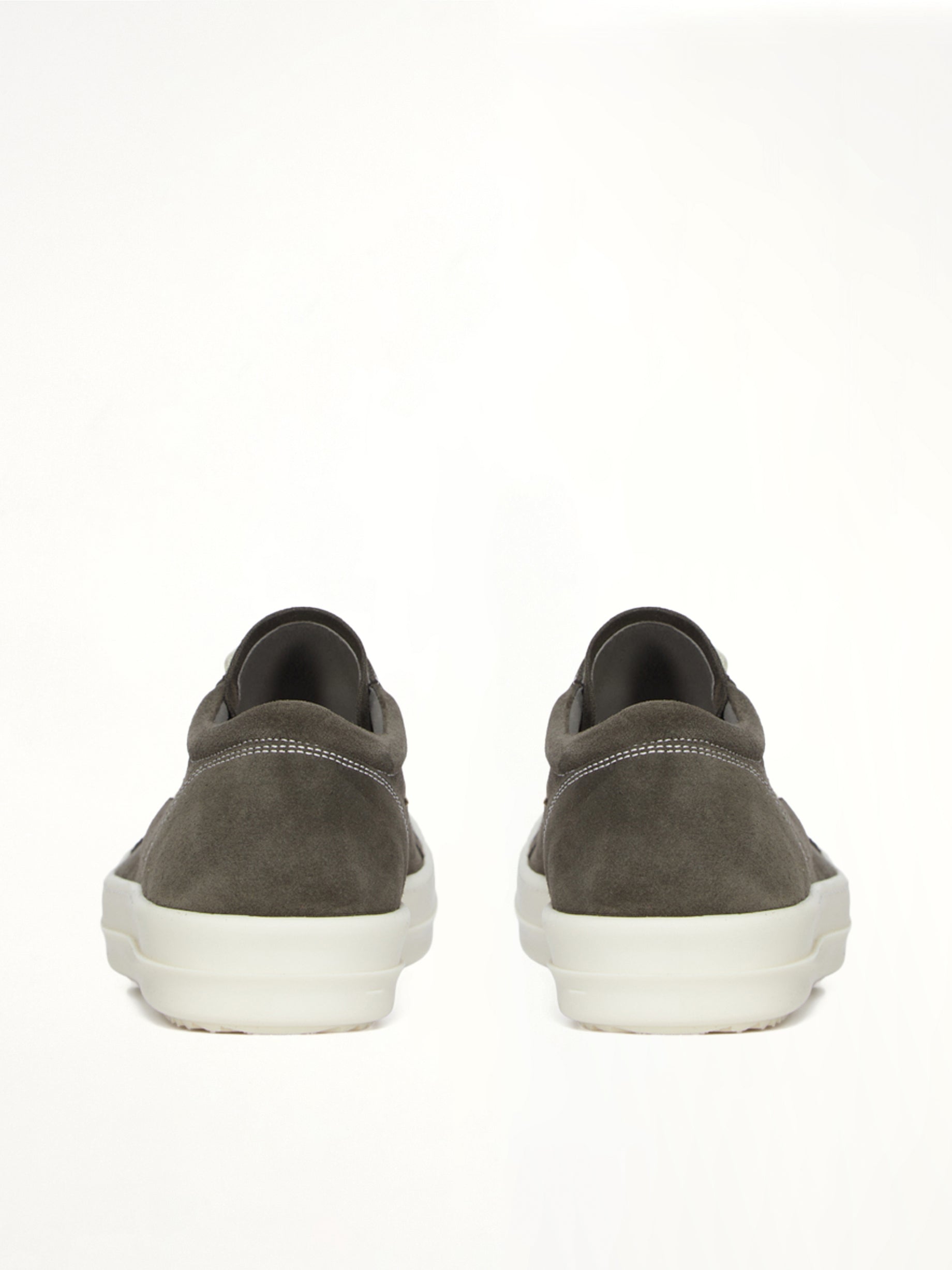Vintage Sneaks in Euca/Milk Back View | RICK OWENS