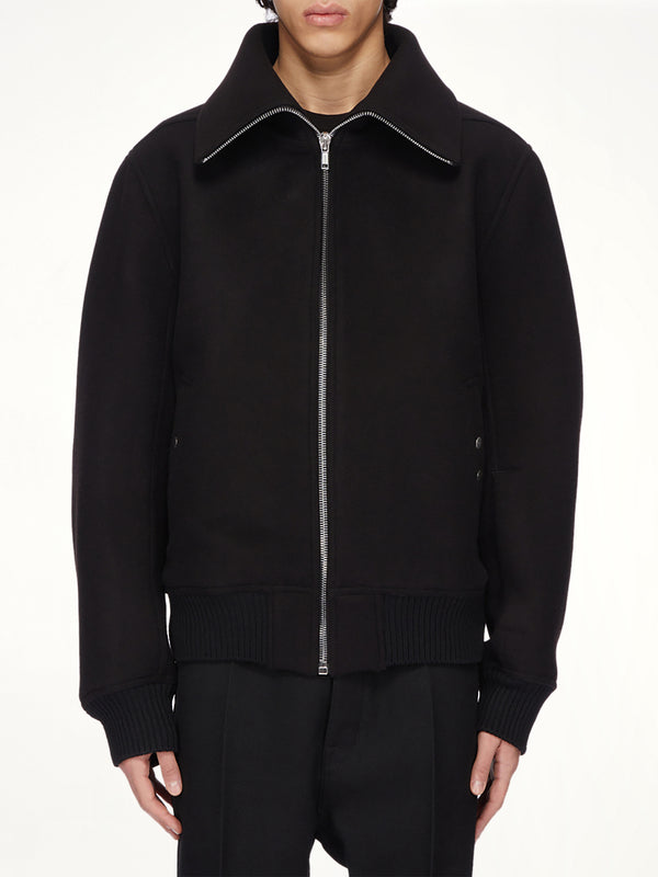 Dracucollar Jacket in Black
