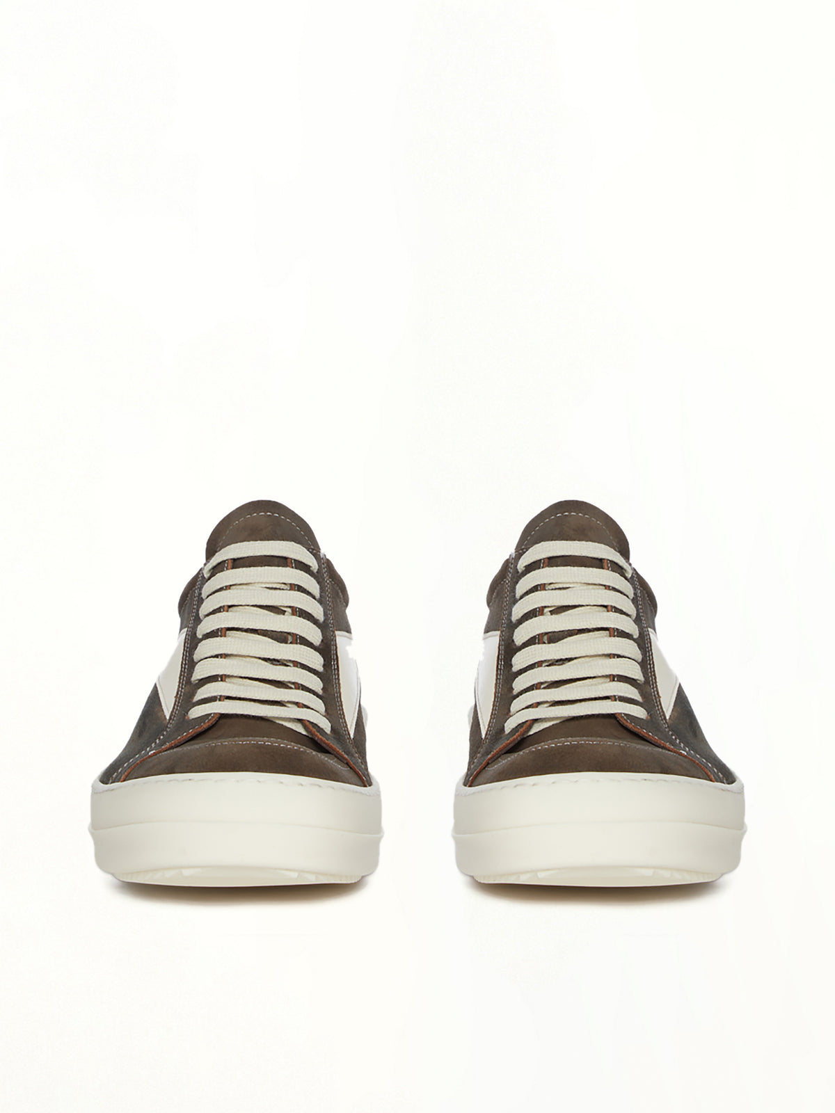 Vintage Sneaks in Indigo/Milk/Milk Back View | RICK OWENS