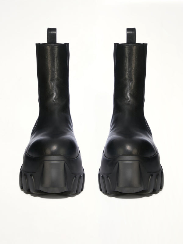 Beatle Mega Tractor in Black Front View | RICK OWENS