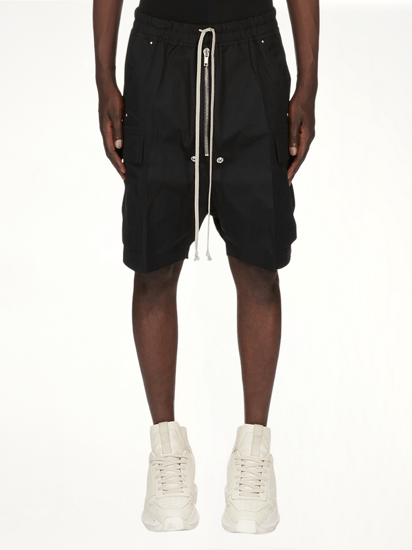 Cargobela Woven Shorts in Black