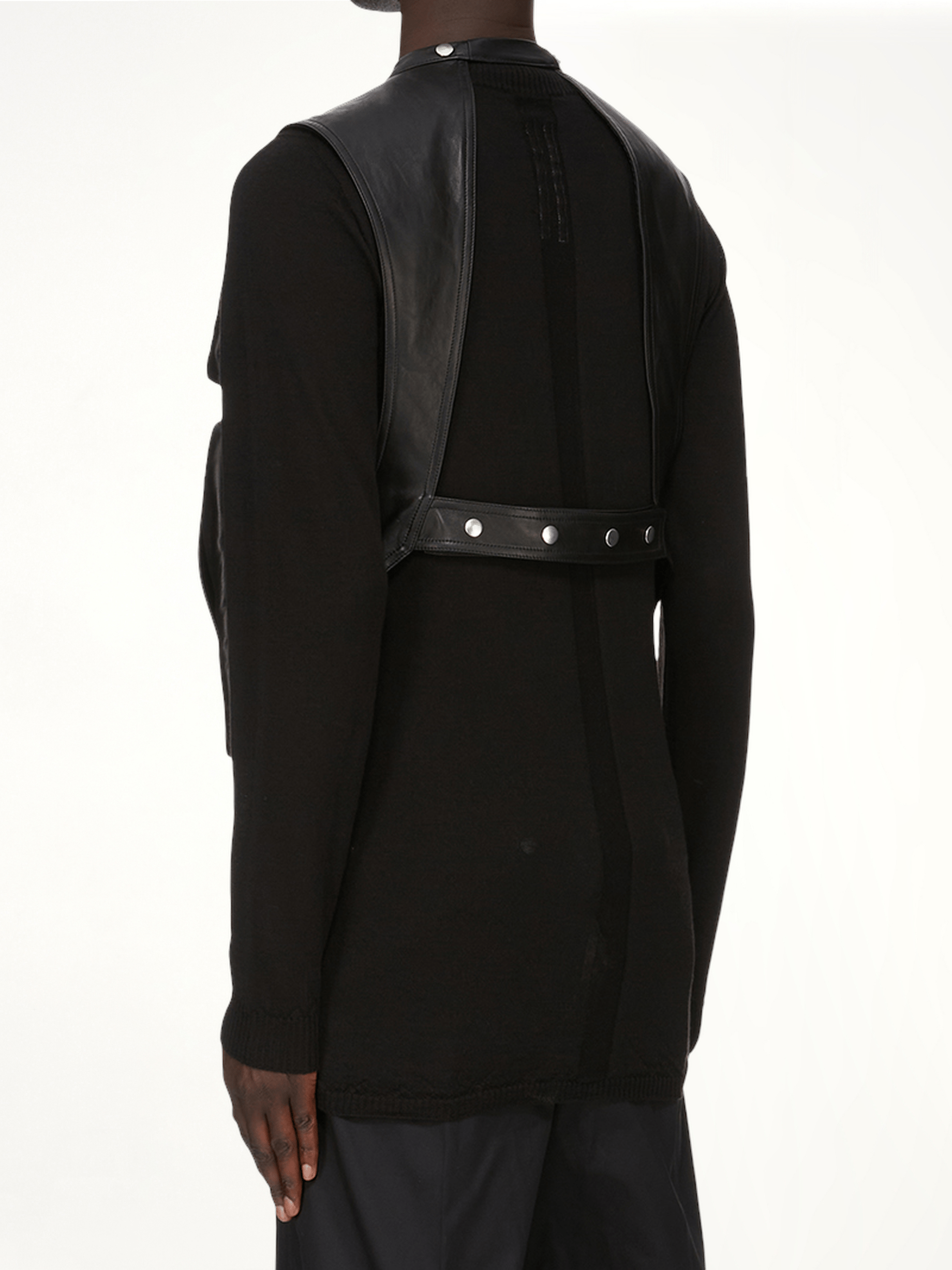 Cargo Vest in Black