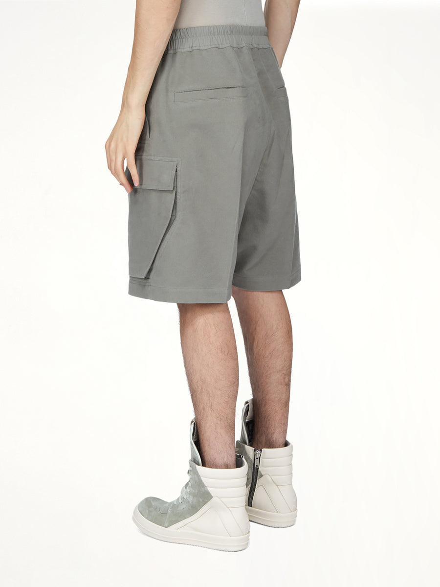Brushed Twill Cargobela Shorts in Dark Pearl