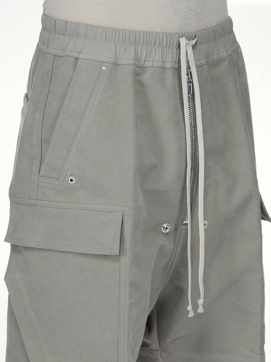 Brushed Twill Cargobela Shorts in Dark Pearl