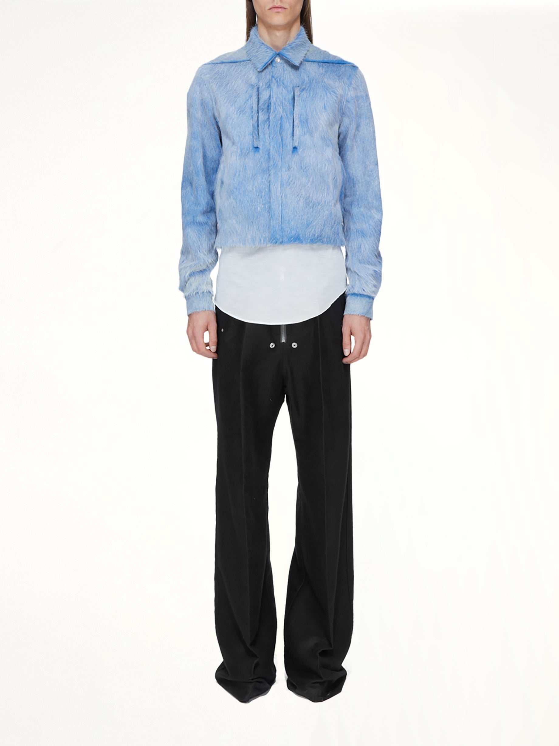 Moleskin Wide Bela Pants in Black