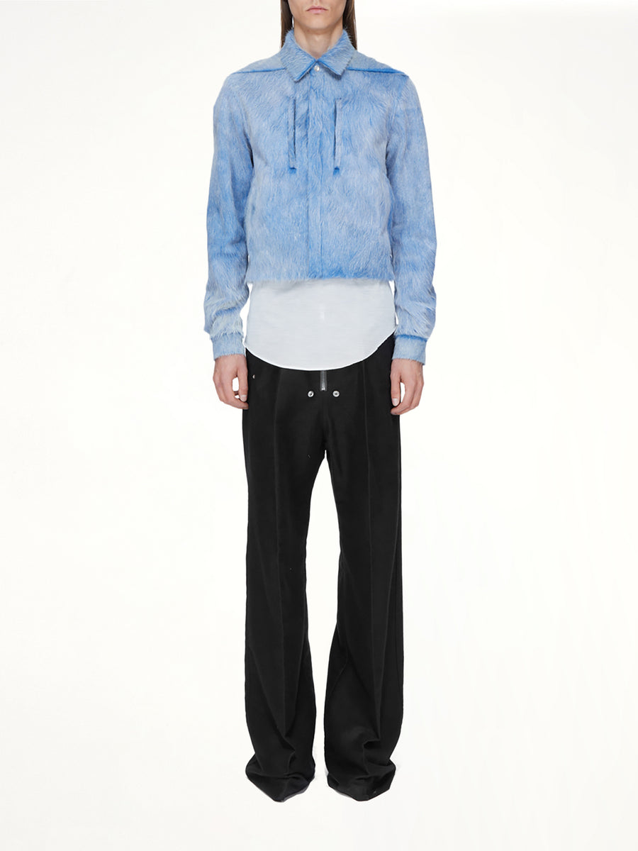 Moleskin Wide Bela Pants in Black