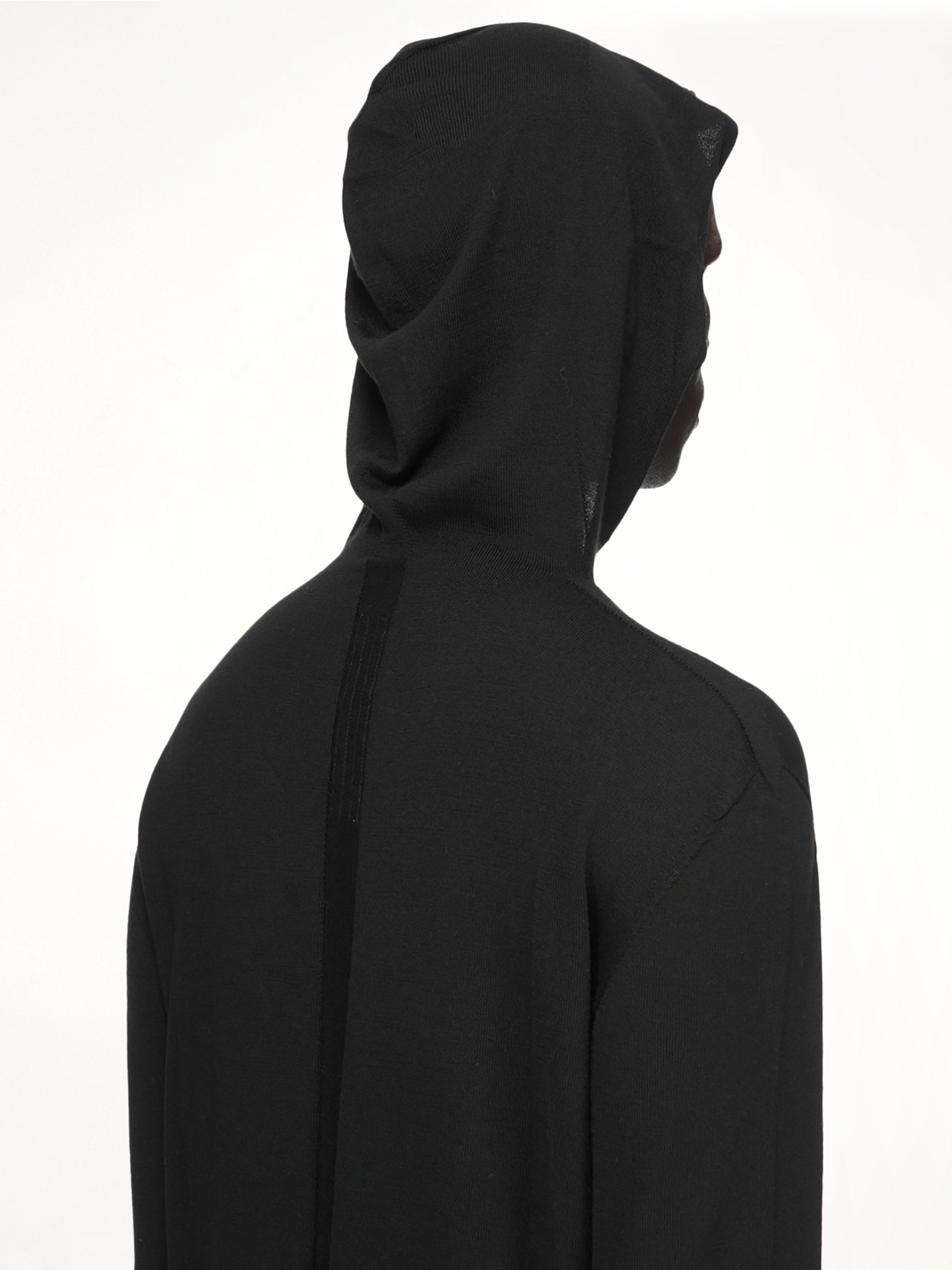 Oversized LS Hoodie in Black