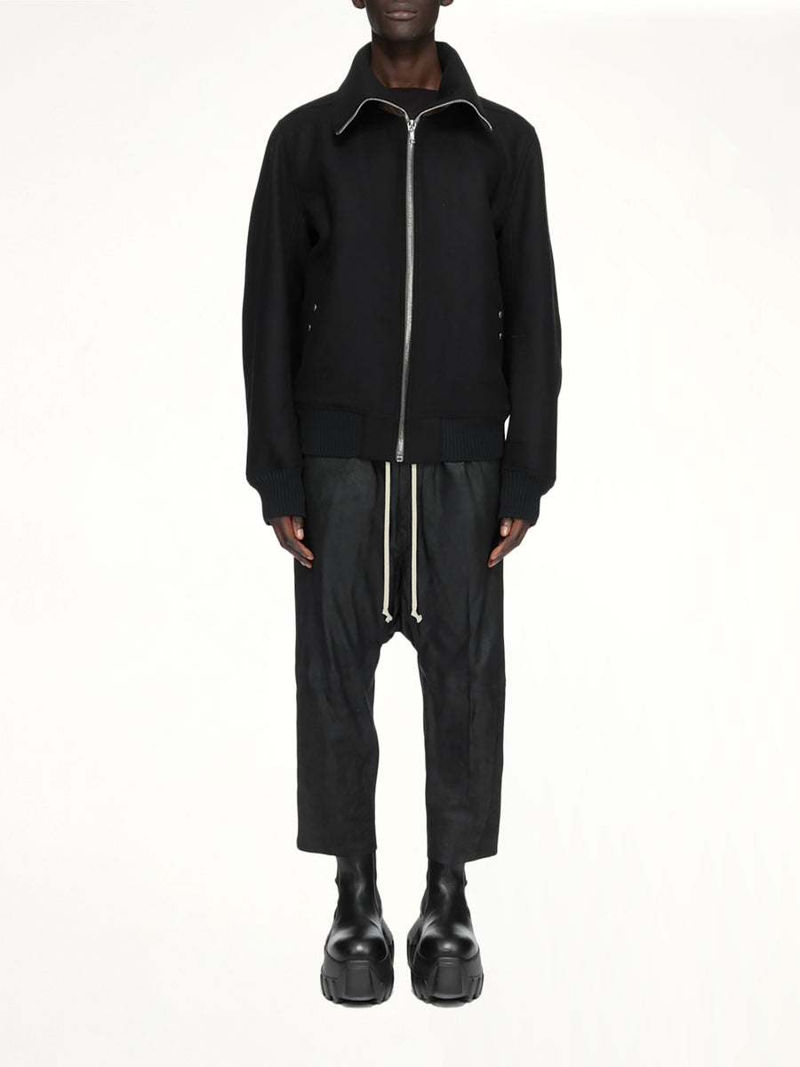 Melton Dracuflight Jacket in Black