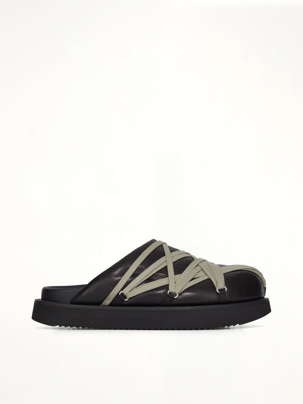 Padded Megalace in Black/Pearl