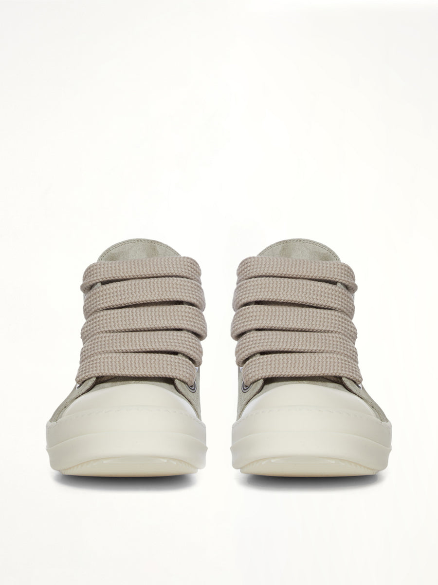 Jumbolace Low Sneakes in Dark Pearl/Milk