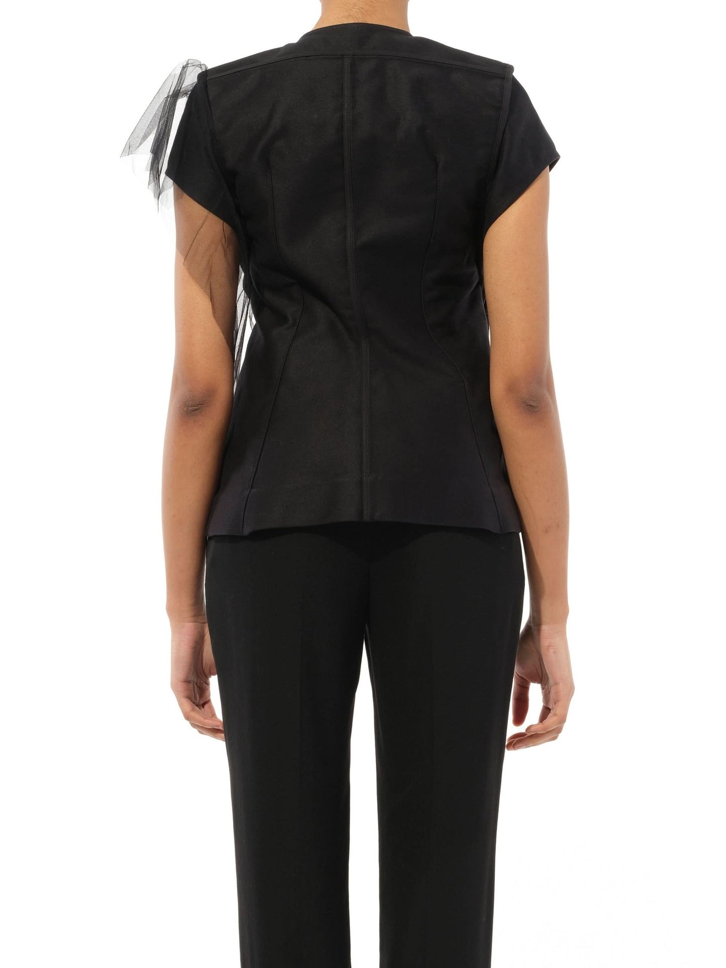 Woven Jacket in Black