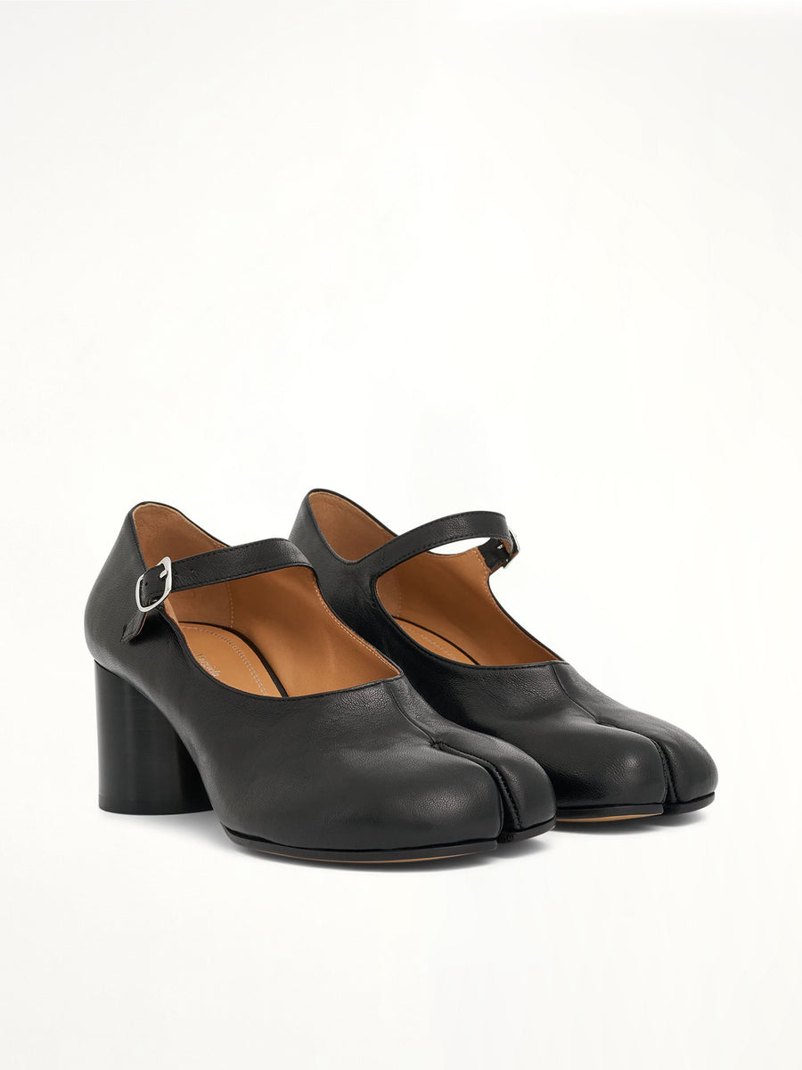 Tabi Mary Janes Heels in Black