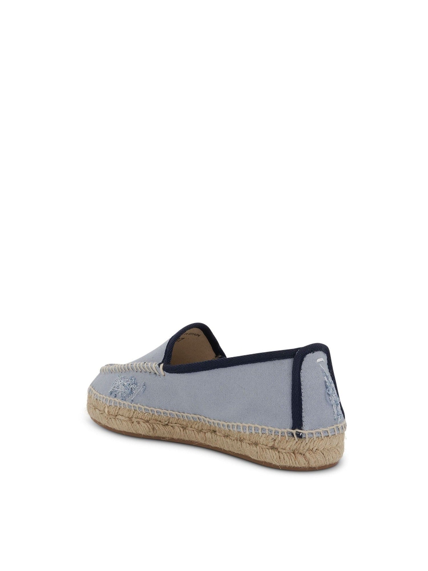 Embroidered Espadrilles in Breeze Top View | MAISON MARGIELA