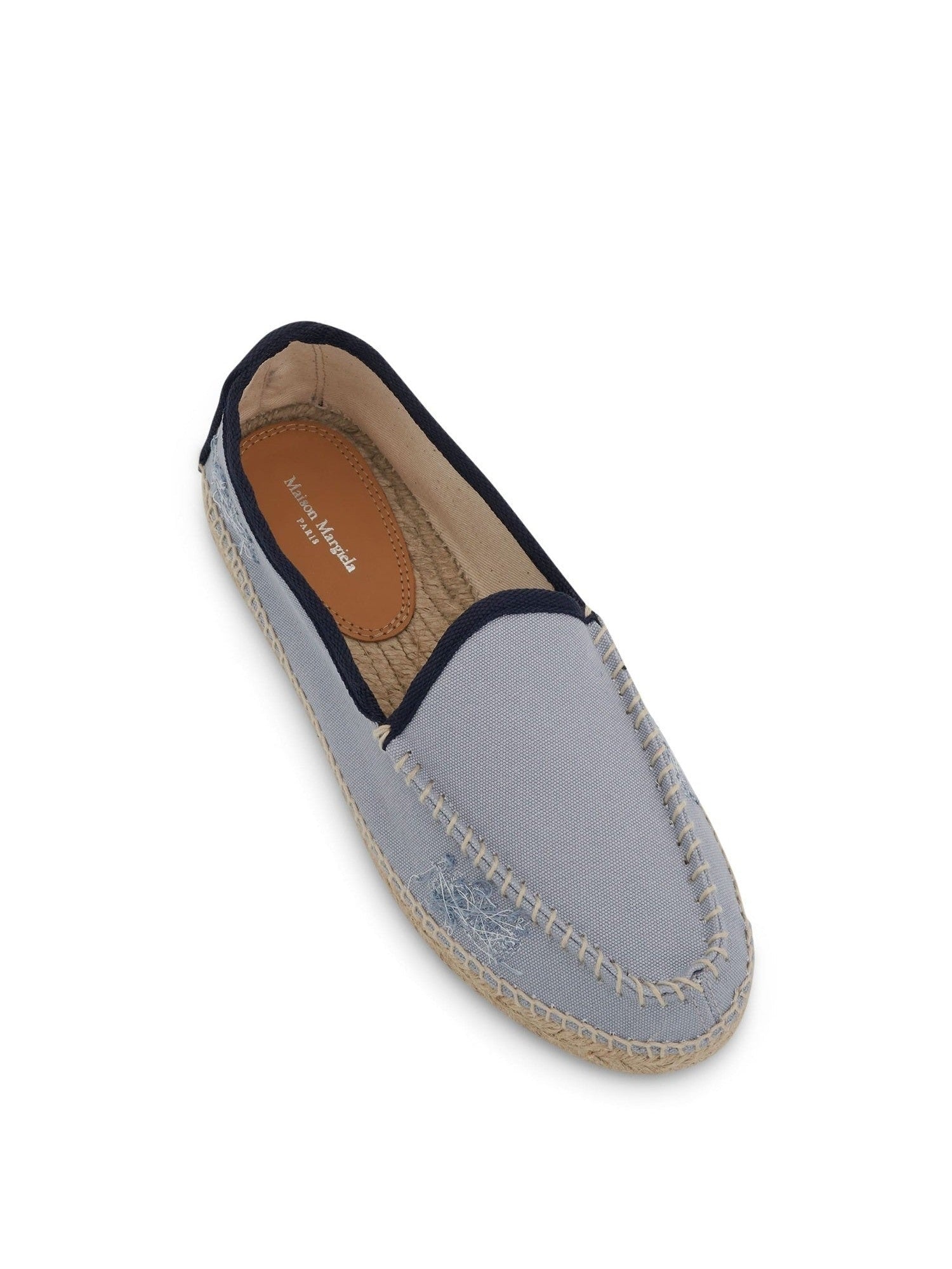 Embroidered Espadrilles in Breeze Back View | MAISON MARGIELA