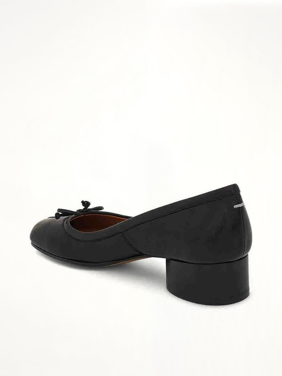 Tabi Ballerina 3cm Flats in Black