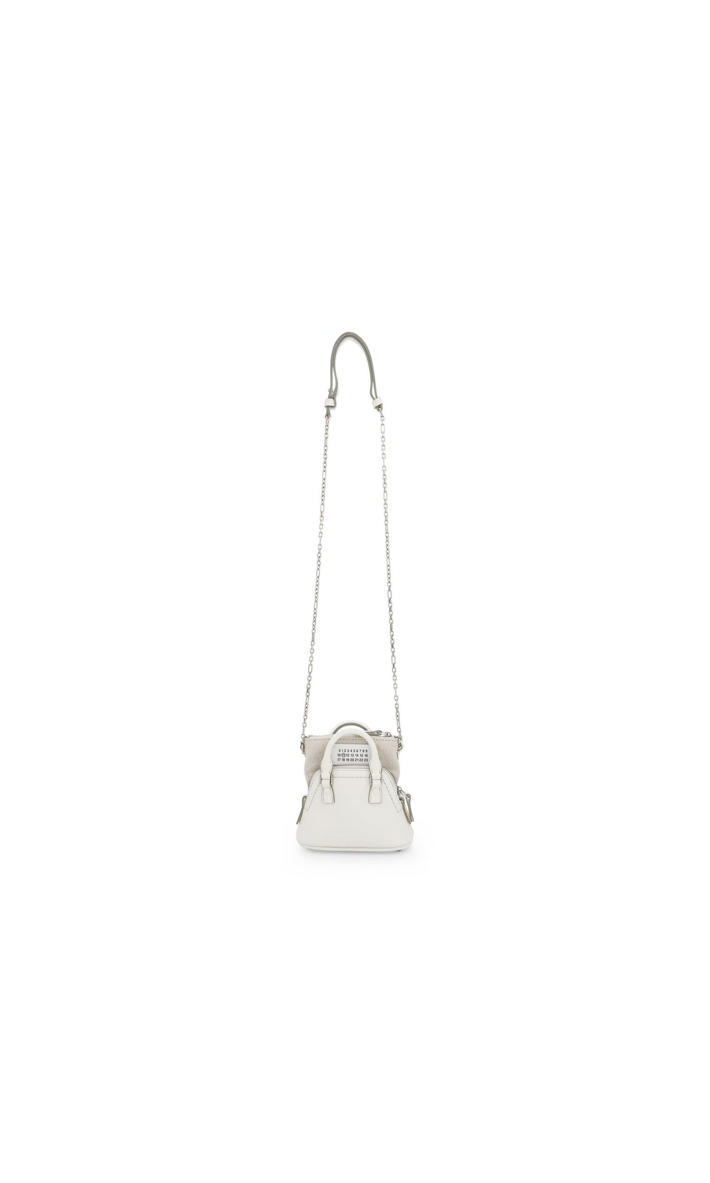 Baby 5AC Leather Bag in White
