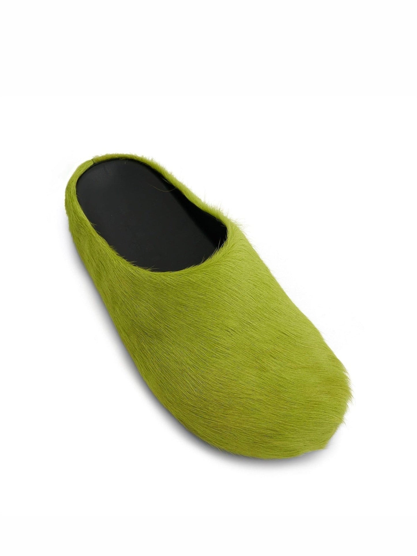 Fussbett Long Hair Sabot in Light Lime