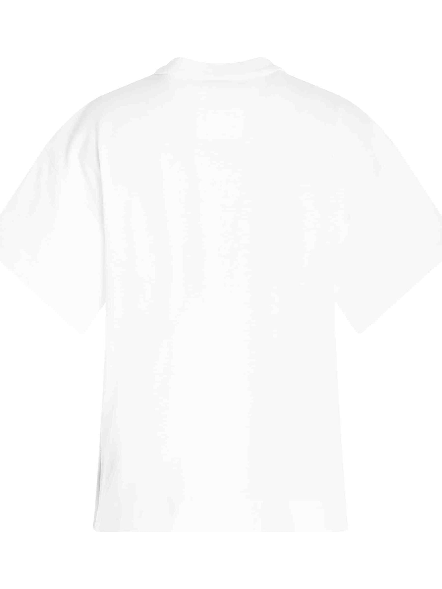 S Cotton Jersey T-Shirt in White