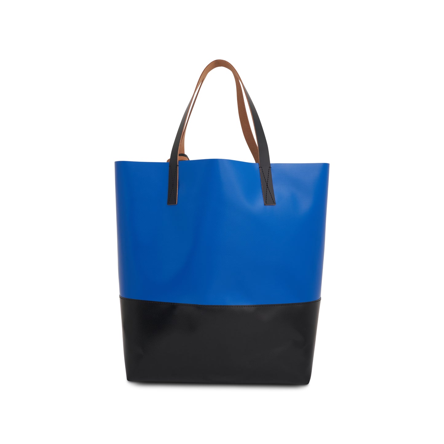 Tribeca Shopping Bag in Royal Blue/Black