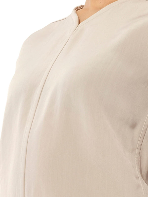 Shell Dress in Beige