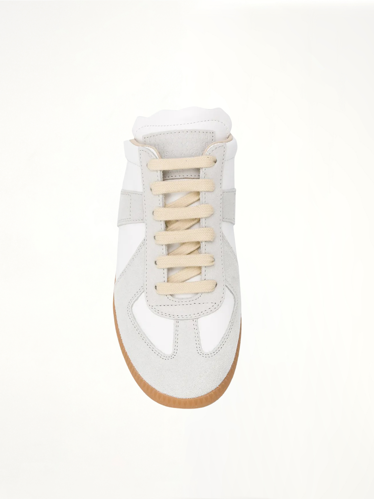 Replica Open Back Sneakers in White