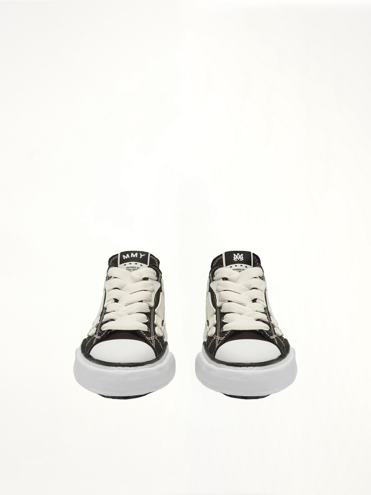 Amiri x MMY Bones Sneaker in Black