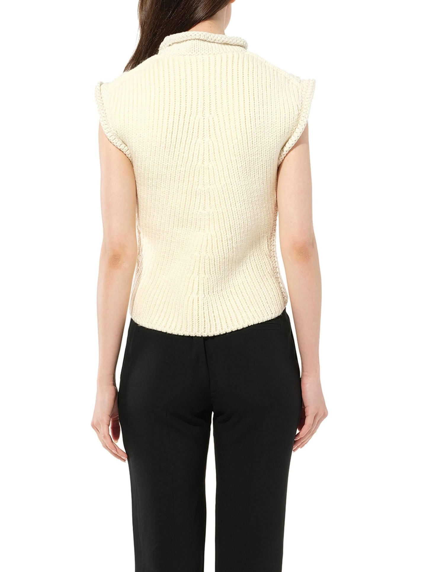 Sleeveless Top in Milk