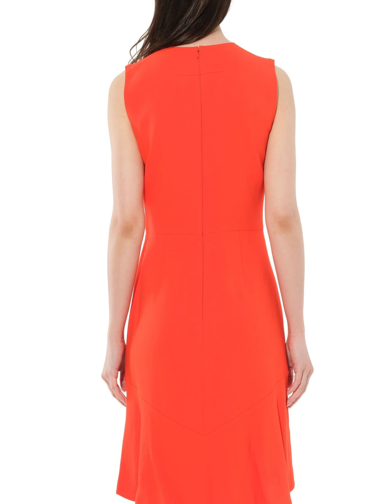 Sleeveless Dress in Orange