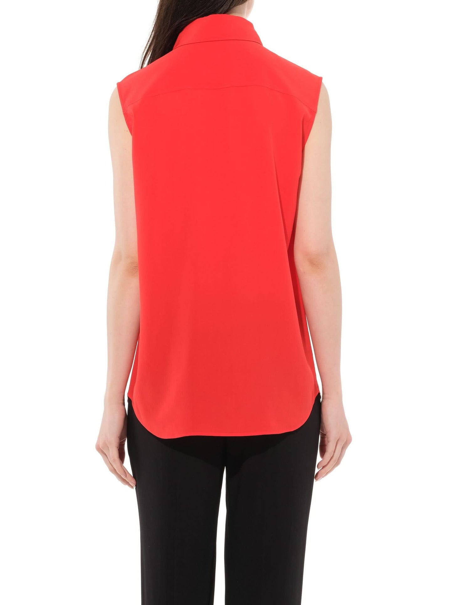 Sleeveless Shirt in Red