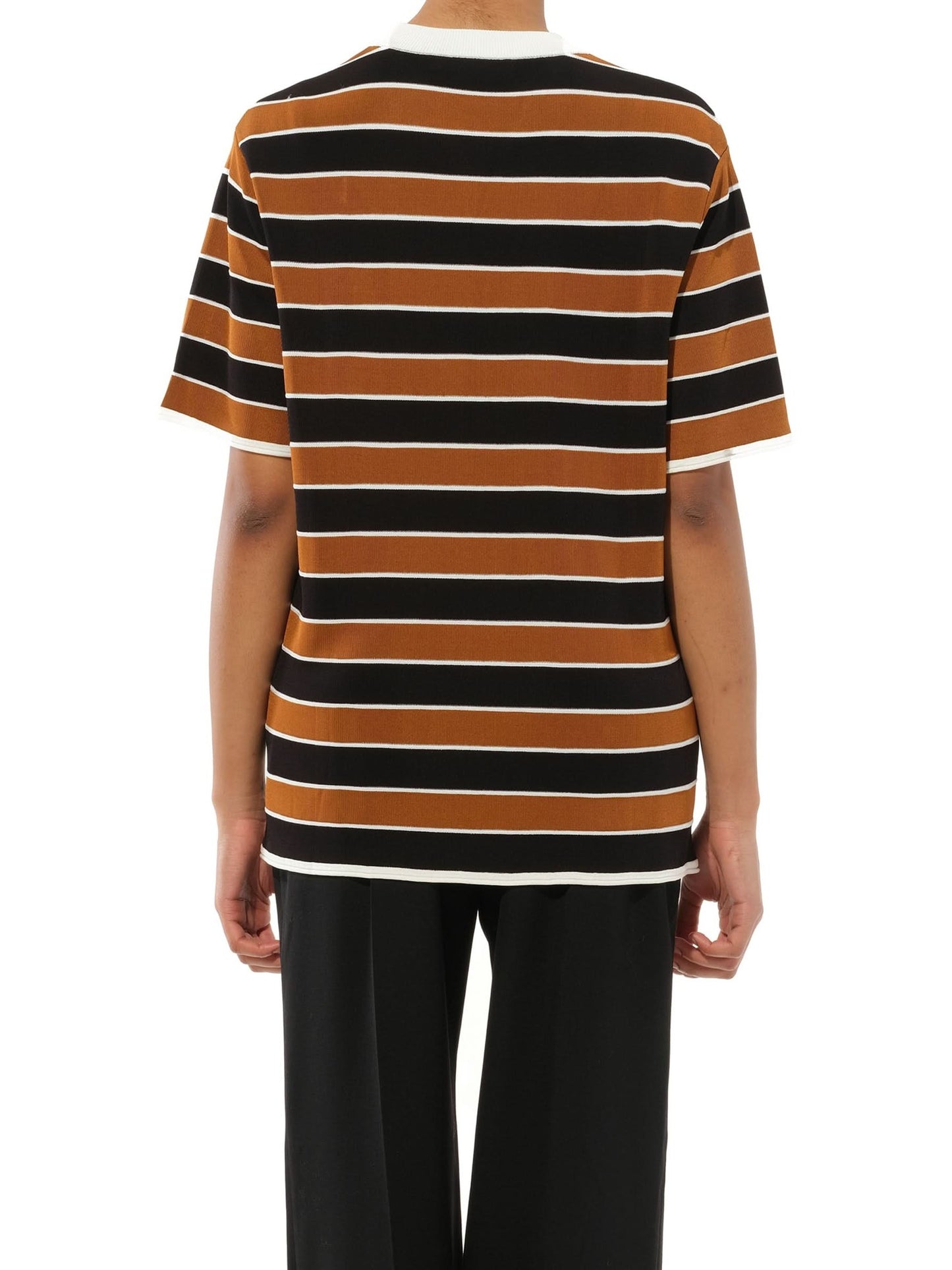 Striped Sweater in Brown