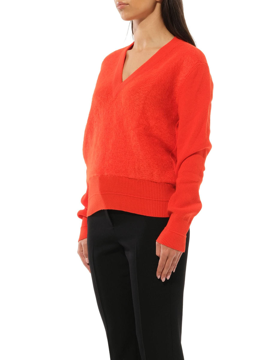 Sweater Knit in Orange
