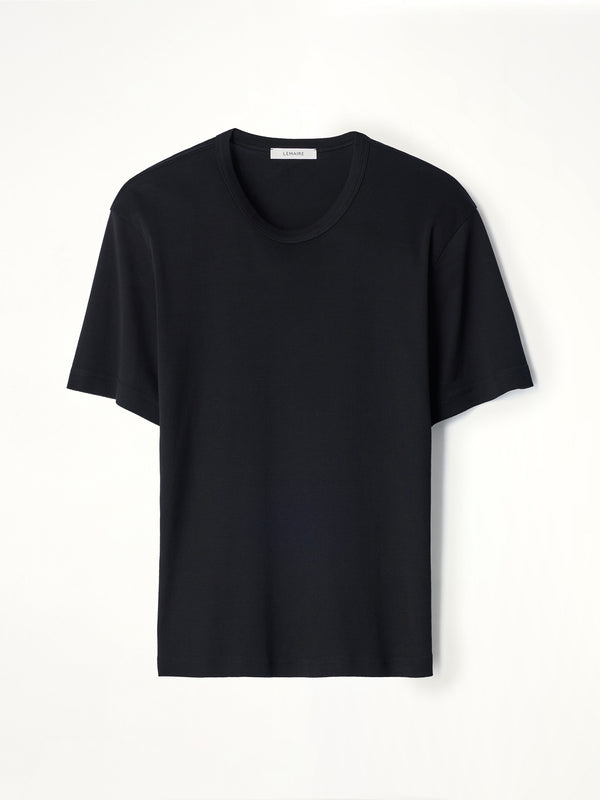 Rib T-Shirt in Black