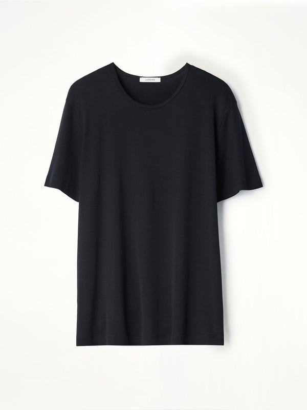 U-Neck T-Shirt in Black