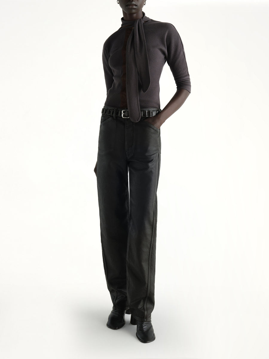 Ascot T-Shirt in Basalt