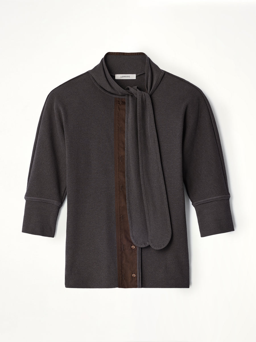 Ascot T-Shirt in Basalt